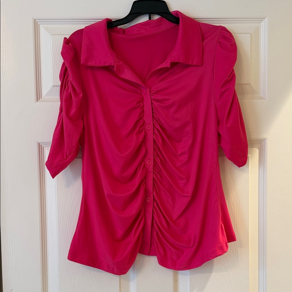 Elegant Pink Women's Top
